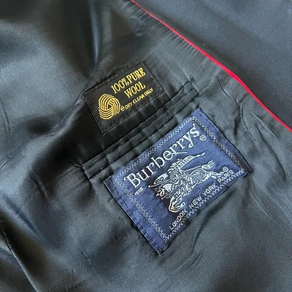 Vintage Burberry blazer USA women 6 - Picture 9 of 14